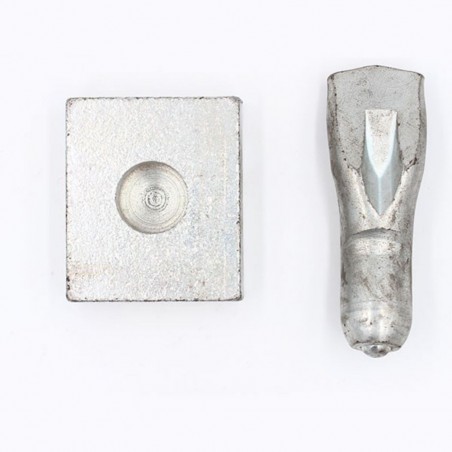 Pivot bas portail à souder