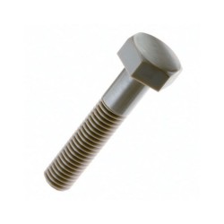 Boulon hexagonal 24x100 noir