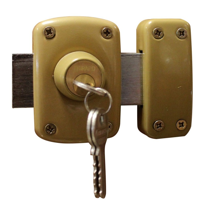 Verrou 2029 double cylindre 45 3clés*