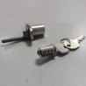 Serrure de meuble Cylindre+noyau symo 17mm