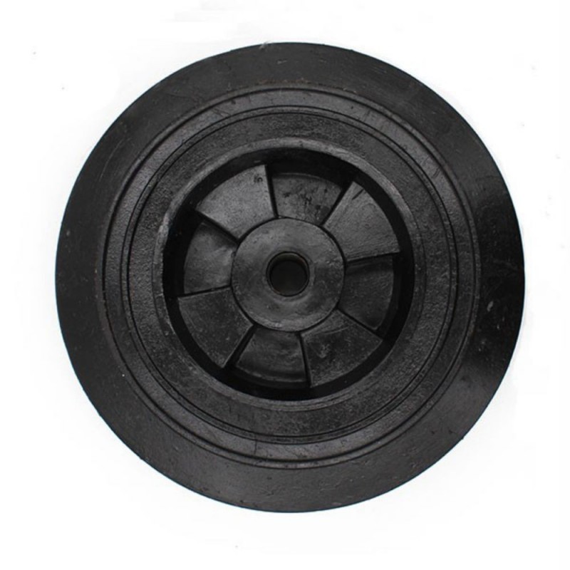 Roue charge lourde bandage plat