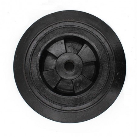 Roue charge lourde bandage plat