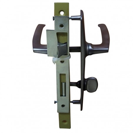 Garniture saumur chrome velour cdt G9013*