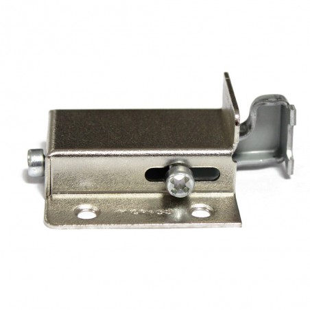 Ferrure de suspension pour armoire nickelé dr.