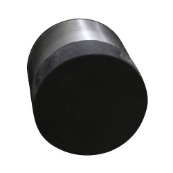 Butoir de porte mural acier inoxydable et caoutchouc