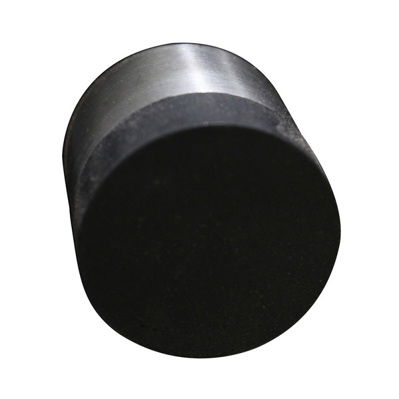 Butoir de porte mural acier inoxydable et caoutchouc