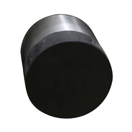 Butoir de porte mural acier inoxydable et caoutchouc