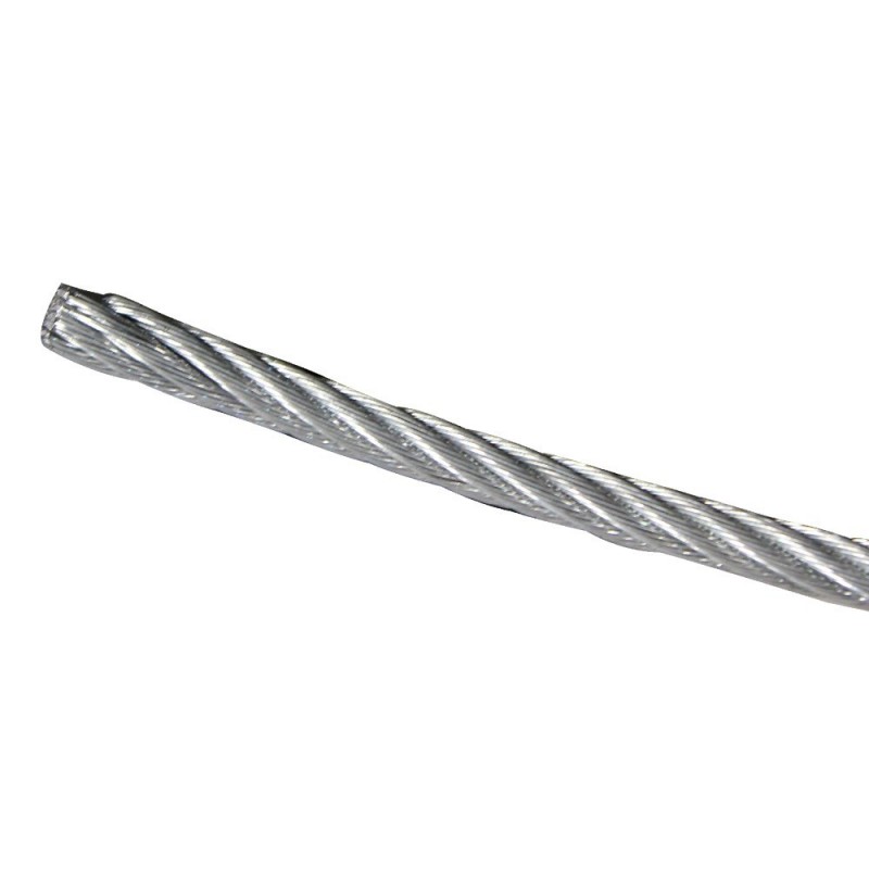 Câble acier 2mm type aviation bobine de 200m