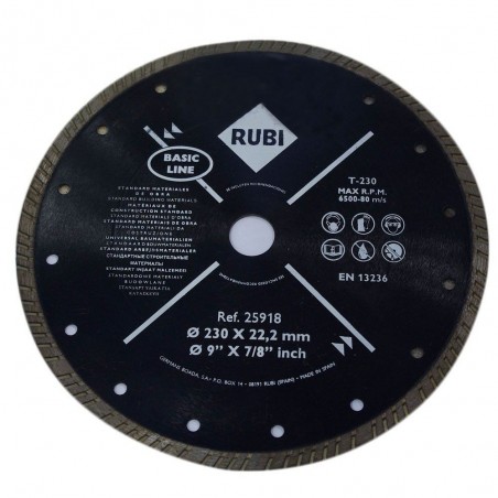 Disque diamant D230mm turbo
