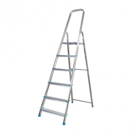 Escabeau 6 marches ALU ECO PLUS