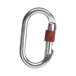 Mousqueton à verrouillage à vis 17mm