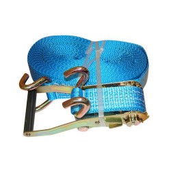 Sangle 50mm cliquet 9ml bleu