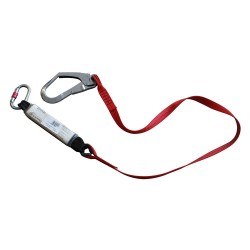 Anti-chute à absorbeur en longe