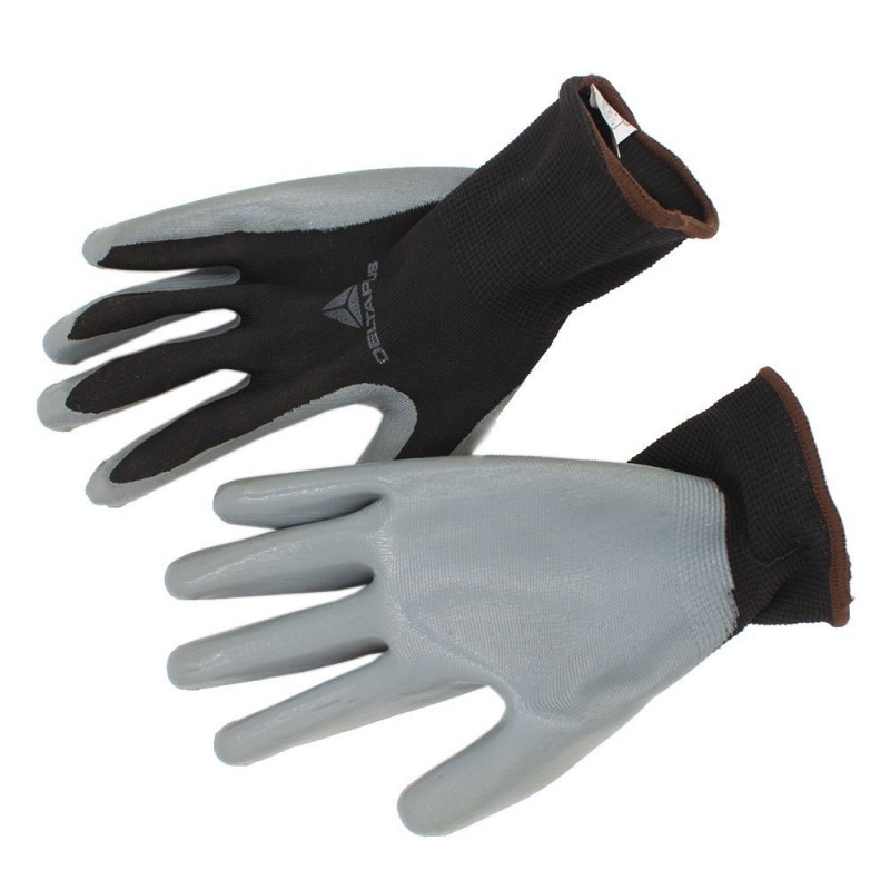 Gants polyamide 3-4gris taille8