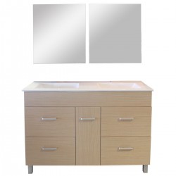 Meuble salle de bain Harmonie 120 double vasque*