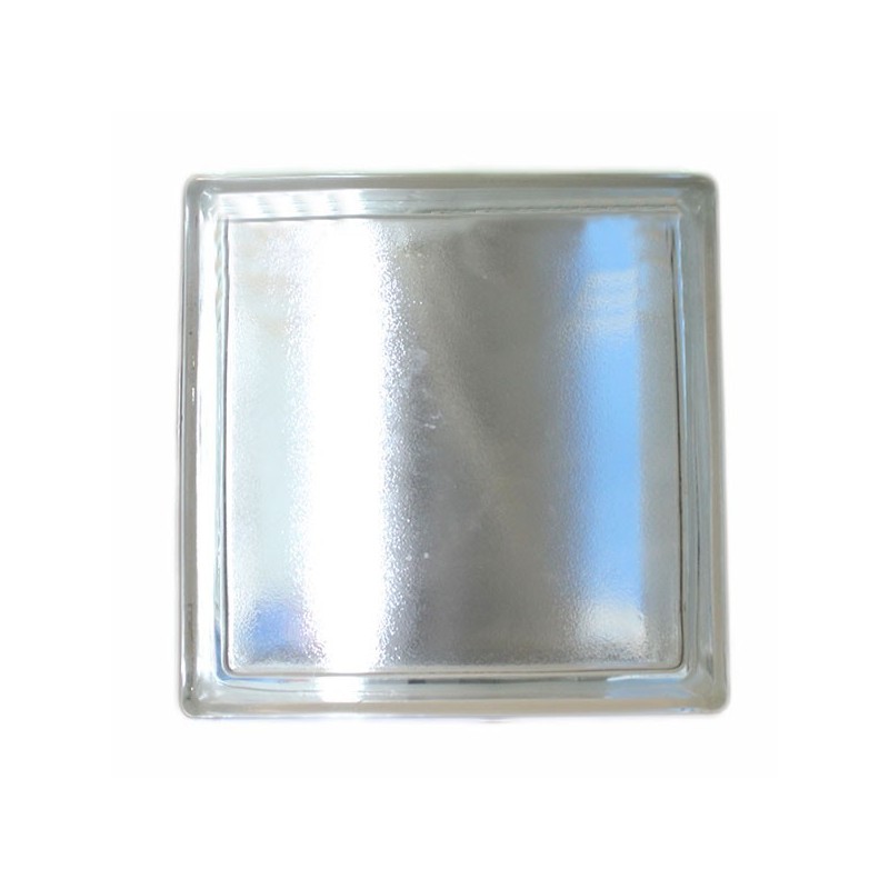 Brique de verre 190x190x80mm tangerine skin A