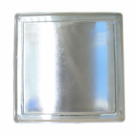 Brique de verre 190x190x80mm tangerine skin A