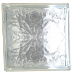Brique de verre 190x190x80mm ice shadow