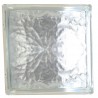 Brique de verre 190x190x80mm ice shadow