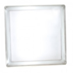 Brique de verre 190x190x80mm misty direct Cléar