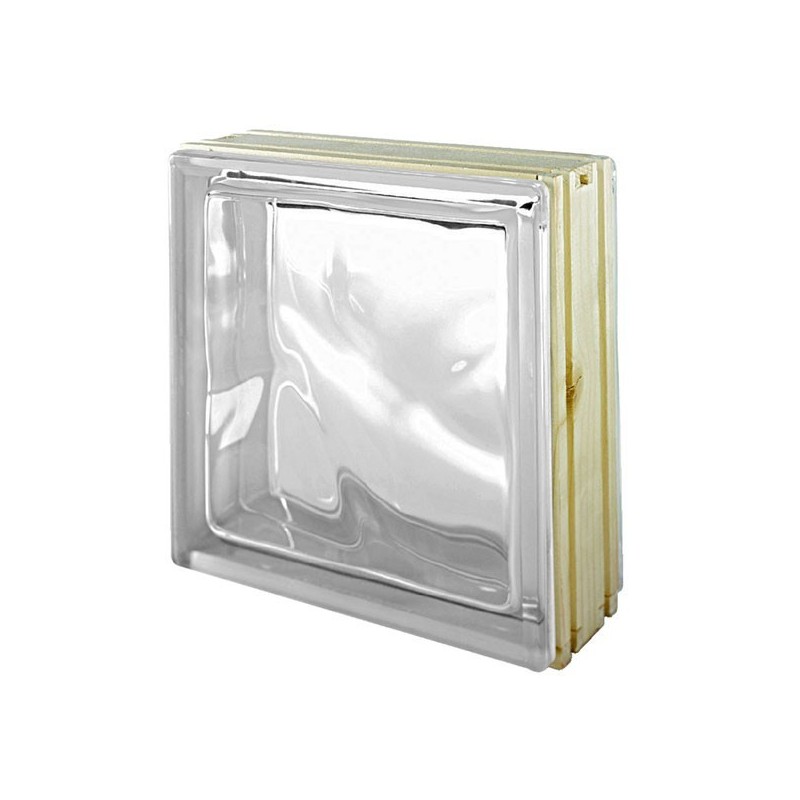 Brique de verre BV direct Cléar 190x190x80mm (1c:6p)
