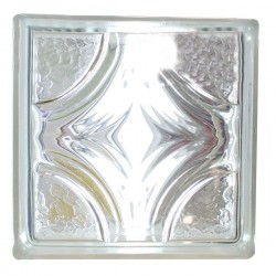Brique de verre190x190x80mm Krystantic JH021