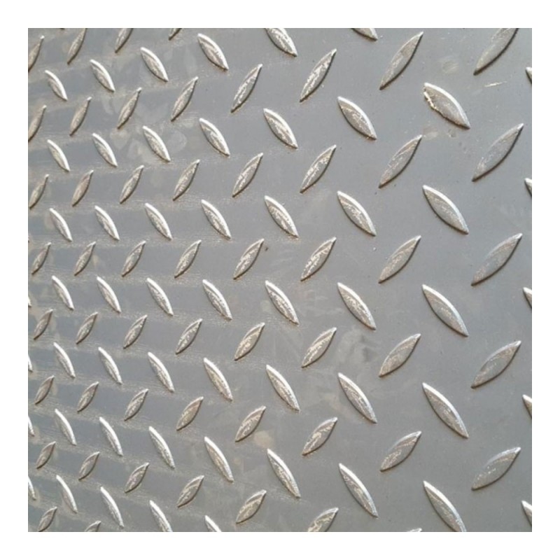 Tôle larmée striée 6-8 2mx1m