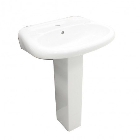 Lavabo à colonne Flora H.62cm