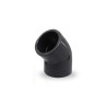Coude pression en PVC 45° femelle femelle ø40mm