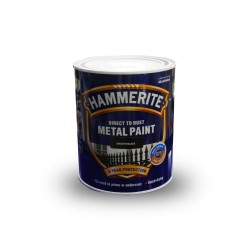 Peinture anticorosion Hammerite smooth noir 1L