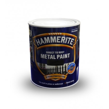 Peinture anticorosion Hammerite smooth blanc 5L