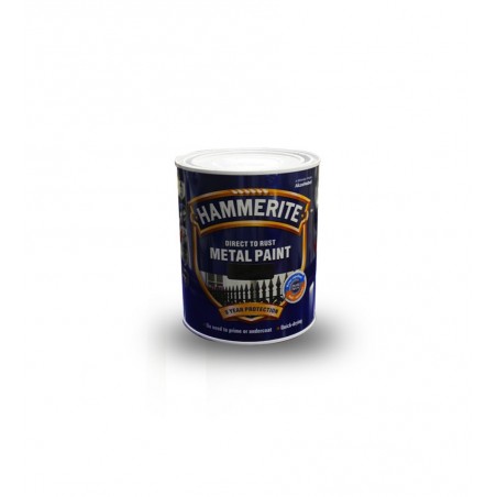 Peinture anticorosion Hammerite hammered silver grey 500ml