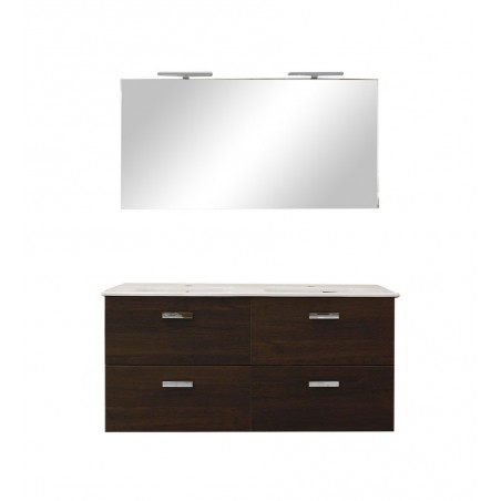 Meuble de salle de bains Victoria 120 cèdre