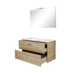 Meuble pack Victoria basic 100 x 46 x 56,5 cm bouleau ROCA | Sanifer