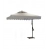 Parasol déporté 2.5x2.5m beige -  - meilleure qualité