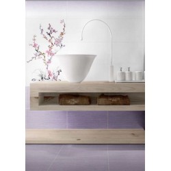 Carrelage mural 33.3x60cmDKE Miralvent lila*
