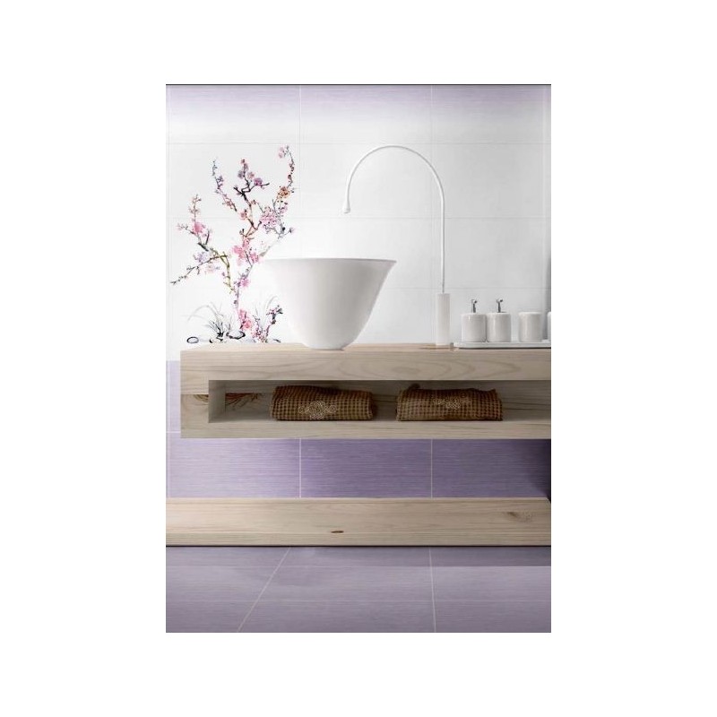 Carrelage mural 33.3x60cmDKE Miralvent lila*