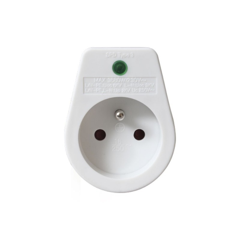 Prise parasurtenseur 16Amp
