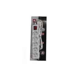 Bloc multiprise avec interrupteur 5T 5ml