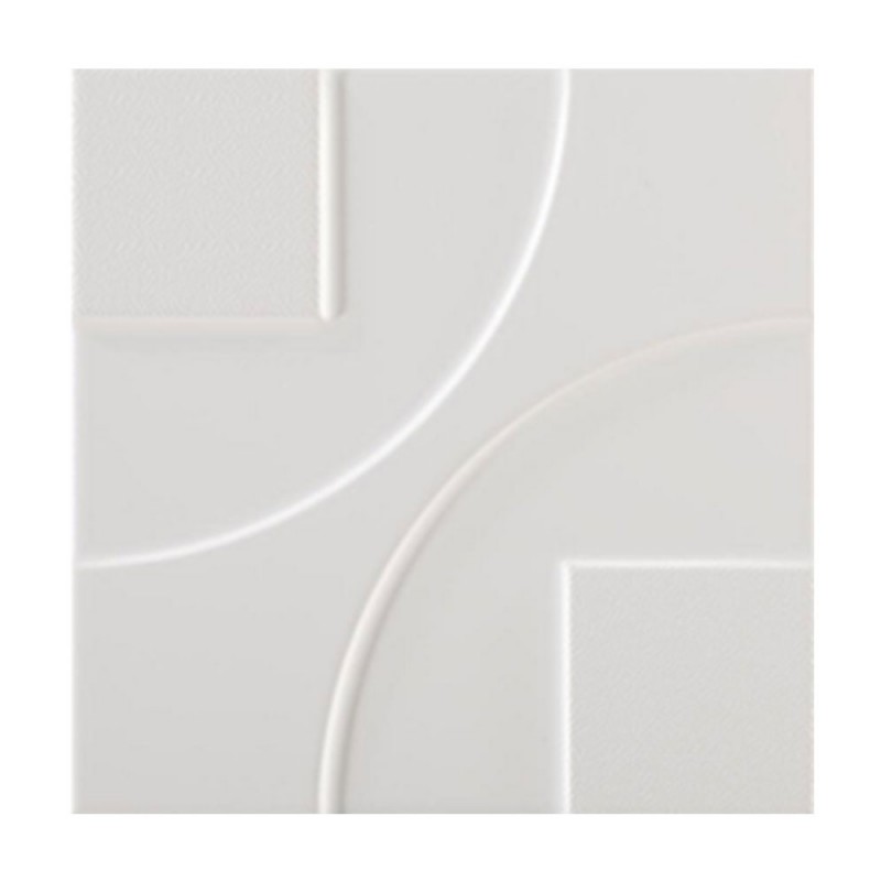 Carrelage mural 25x25cm Saxon blanco brillo -  - meilleure qualité