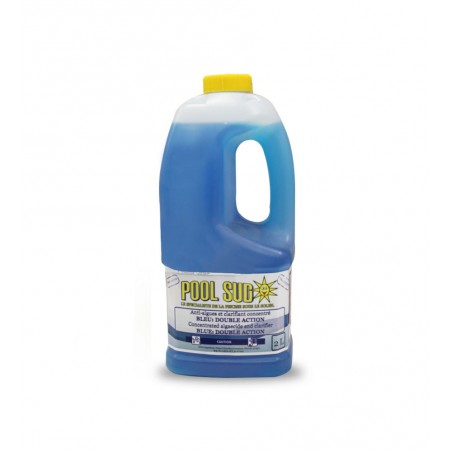 Algicide bleu 2L double action -  - meilleure qualité