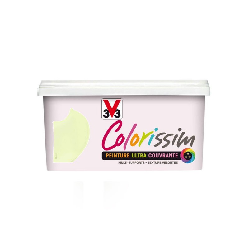 Peinture colorissim taupe grise mat 2L -  - meilleure qualité