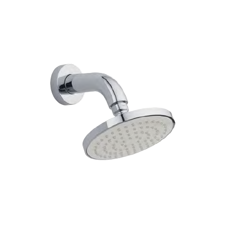 Pomme de douche+ bras chromé