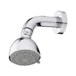 Pomme de douche easy+bras harry chromé