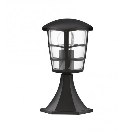 Borne extérieur PM black E27 60W- Aloria