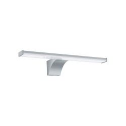 Applique murale PANDELLA 2 argent chromé Led8W salle de bains IP44 L40 H75