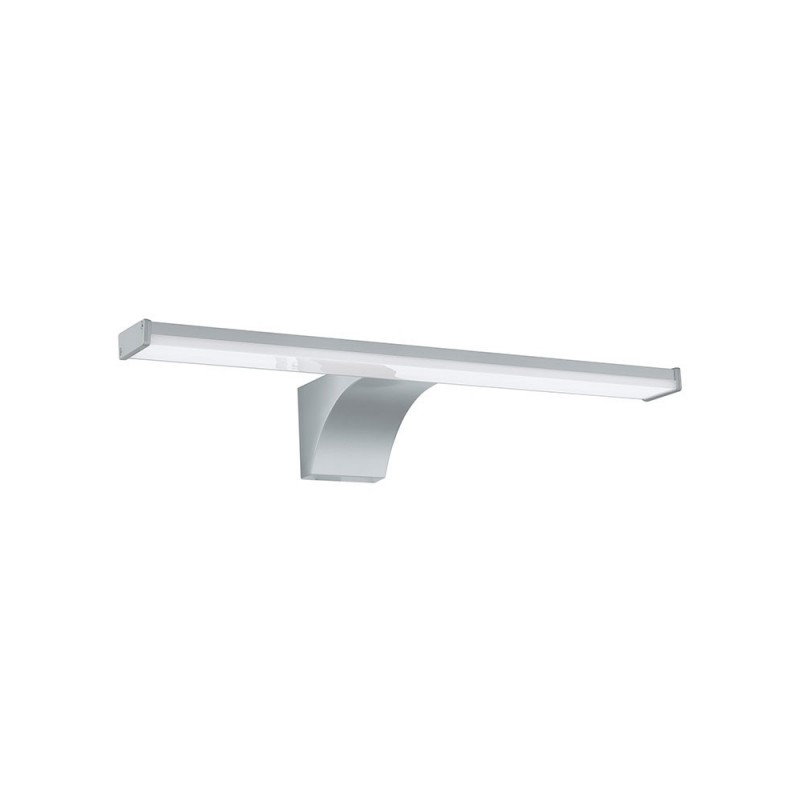 Applique murale PANDELLA 2 argent chromé Led8W salle de bains IP44 L40 H75