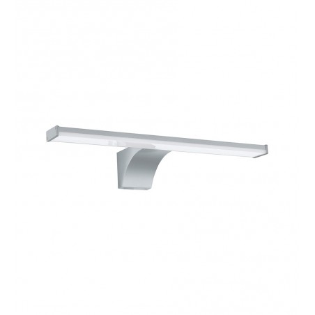 Applique murale PANDELLA 2 argent chromé Led8W salle de bains IP44 L40 H75