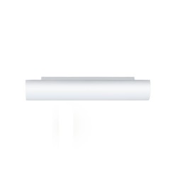 Applique en verre opale ZOLA blanc 2XE14 40W max I390 H80