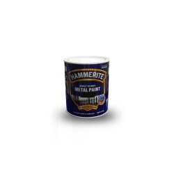 Peinture anticorosion Hammerite hammered white 500ml